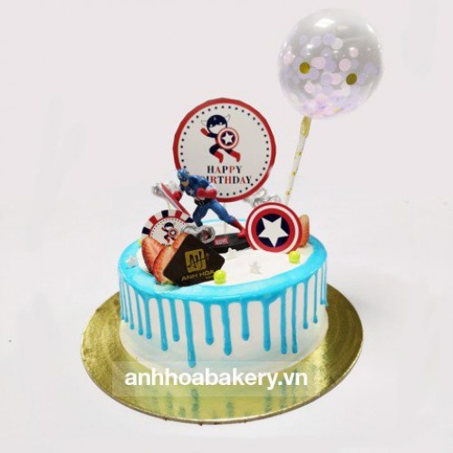 CAPTIAN AMERICA CAKE